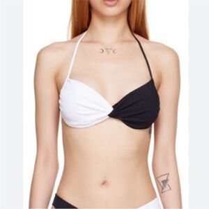 Gil Rodriguez Black and White Margarita Bikini Size XS
